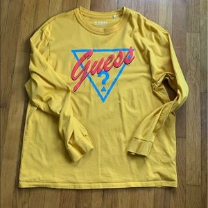 Guess Jeans Logo Long Sleeve Tee